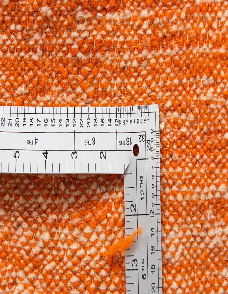 Detail image of 6' 6 x 9' 10  Hand Knotted Moroccan Wool Rug