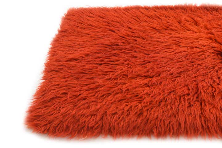 2' 4 x 3' Hand Knotted Moroccan Wool Rug