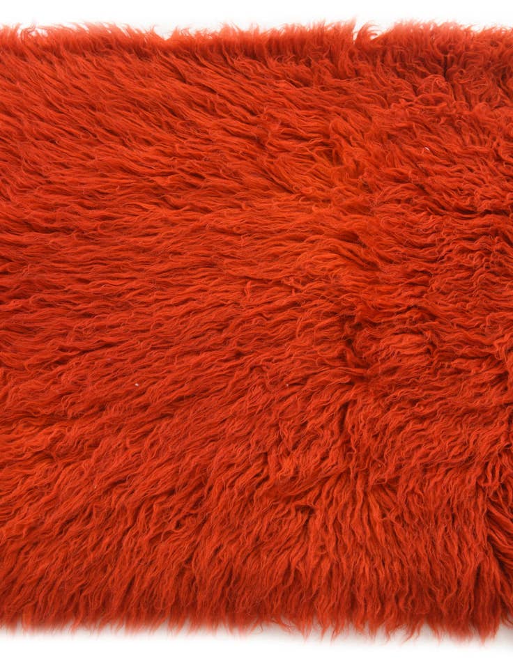 Detail image of 2' 4 x 3' Hand Knotted Moroccan Wool Rug