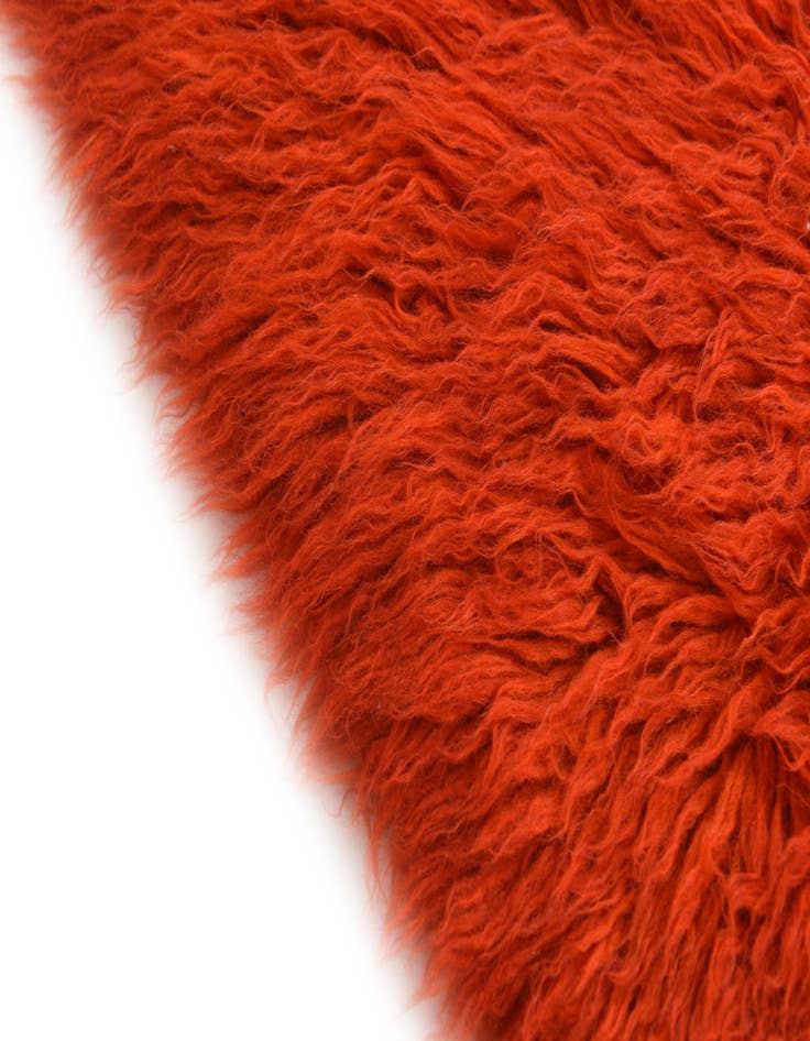 Detail image of 2' 4 x 3' Hand Knotted Moroccan Wool Rug