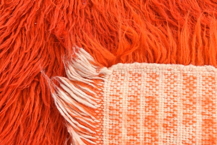 Detail image of 2' 5 x 5' 1 Hand Knotted Moroccan Wool Rug