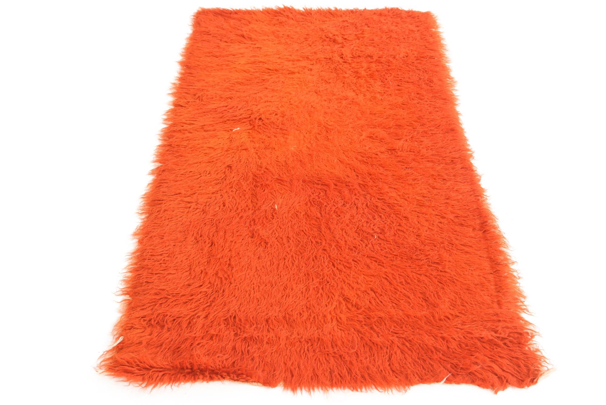 2' 9 x 4' 10 Hand Knotted Moroccan Wool Rug
