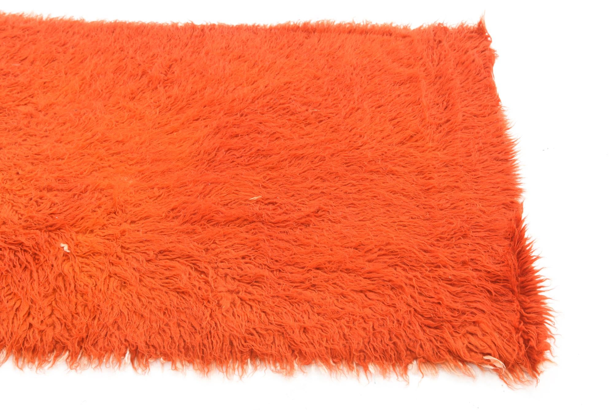 2' 9 x 4' 10 Hand Knotted Moroccan Wool Rug