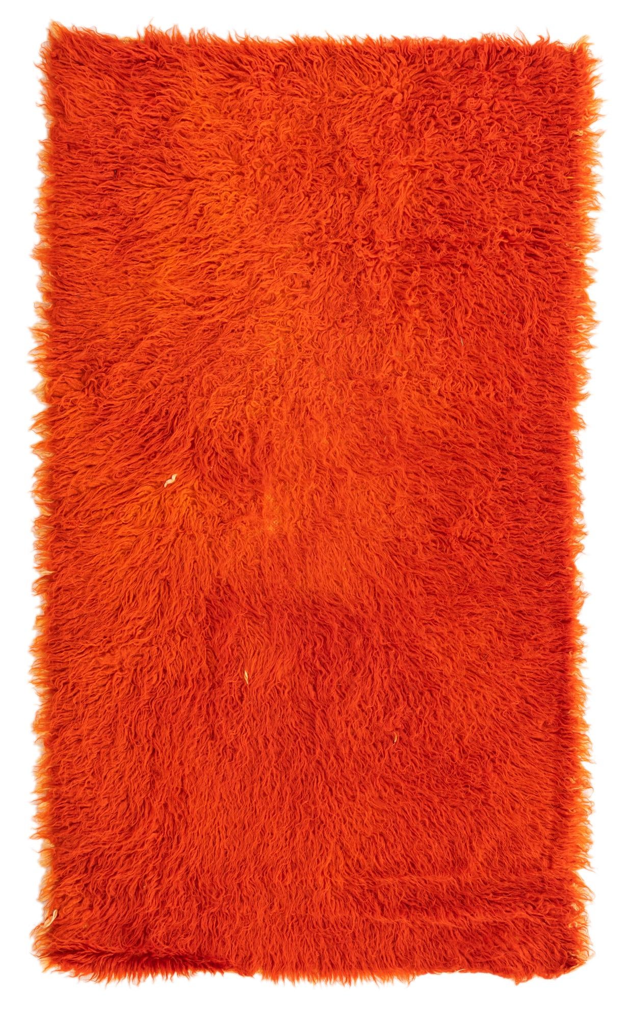 2' 9 x 4' 10 Hand Knotted Moroccan Wool Rug