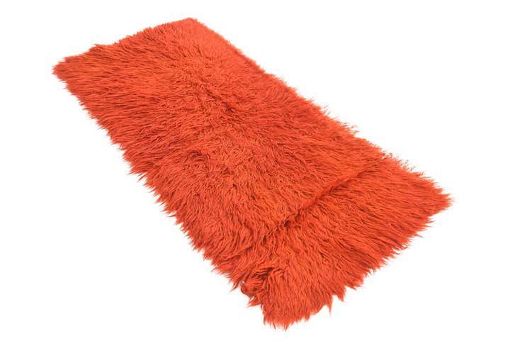 2' 4 x 5' 1 Hand Knotted Moroccan Wool Rug