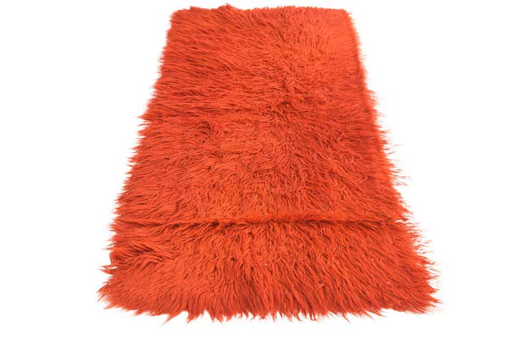 2' 4 x 5' 1 Hand Knotted Moroccan Wool Rug