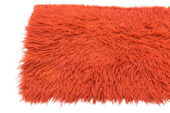 2' 4 x 5' 1 Hand Knotted Moroccan Wool Rug