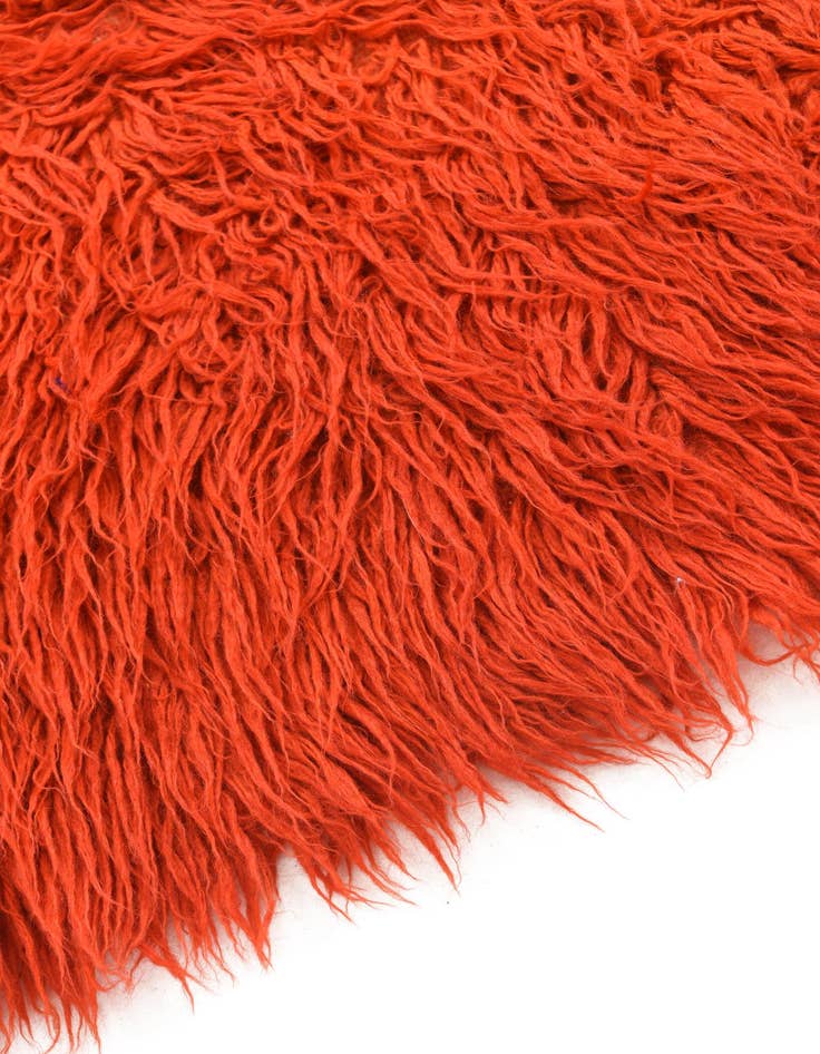 Detail image of 2' 4 x 5' 1  Hand Knotted Moroccan Wool Rug