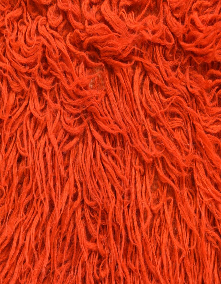 Detail image of 2' 4 x 5' 1  Hand Knotted Moroccan Wool Rug