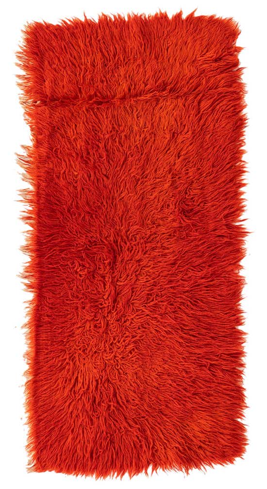 2' 4 x 5' 1 Hand Knotted Moroccan Wool Rug