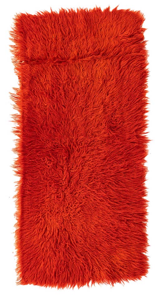 Detail image of 2' 4 x 5' 1 Hand Knotted Moroccan Wool Rug