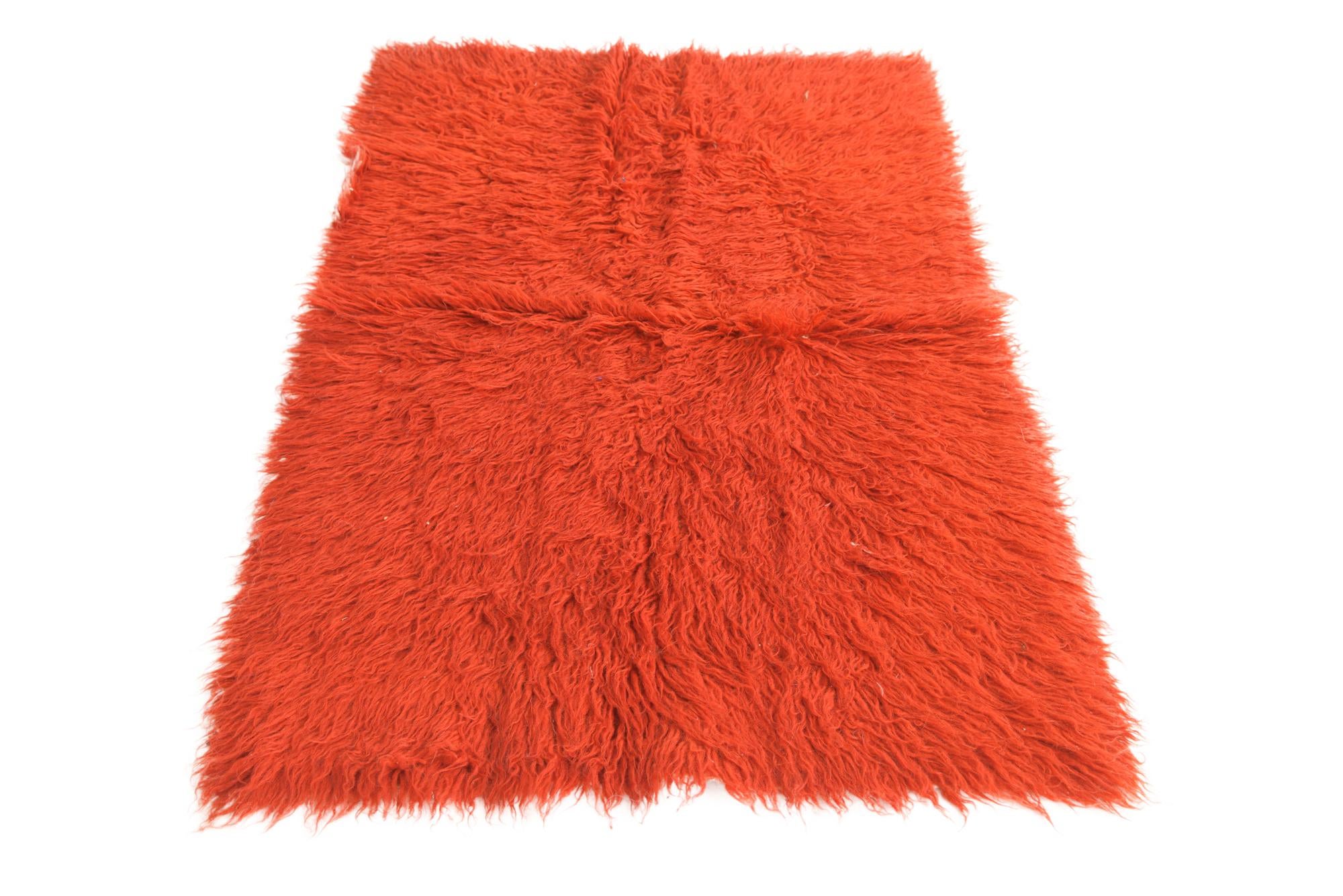 2' 6 x 3' 10 Hand Knotted Moroccan Wool Rug