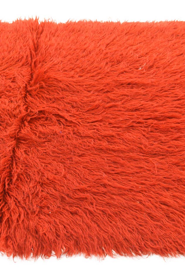 Detail image of 2' 6 x 3' 10 Hand Knotted Moroccan Wool Rug
