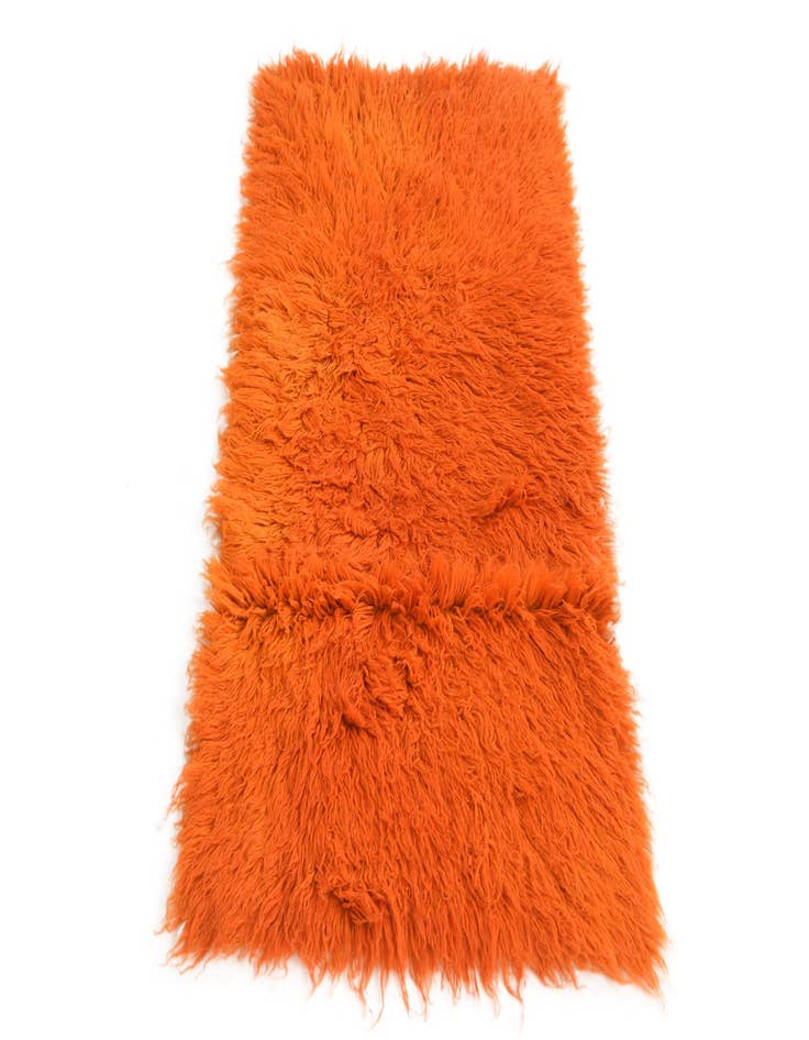 Detail image of 2' 4 x 4' 5  Hand Knotted Moroccan Wool Rug