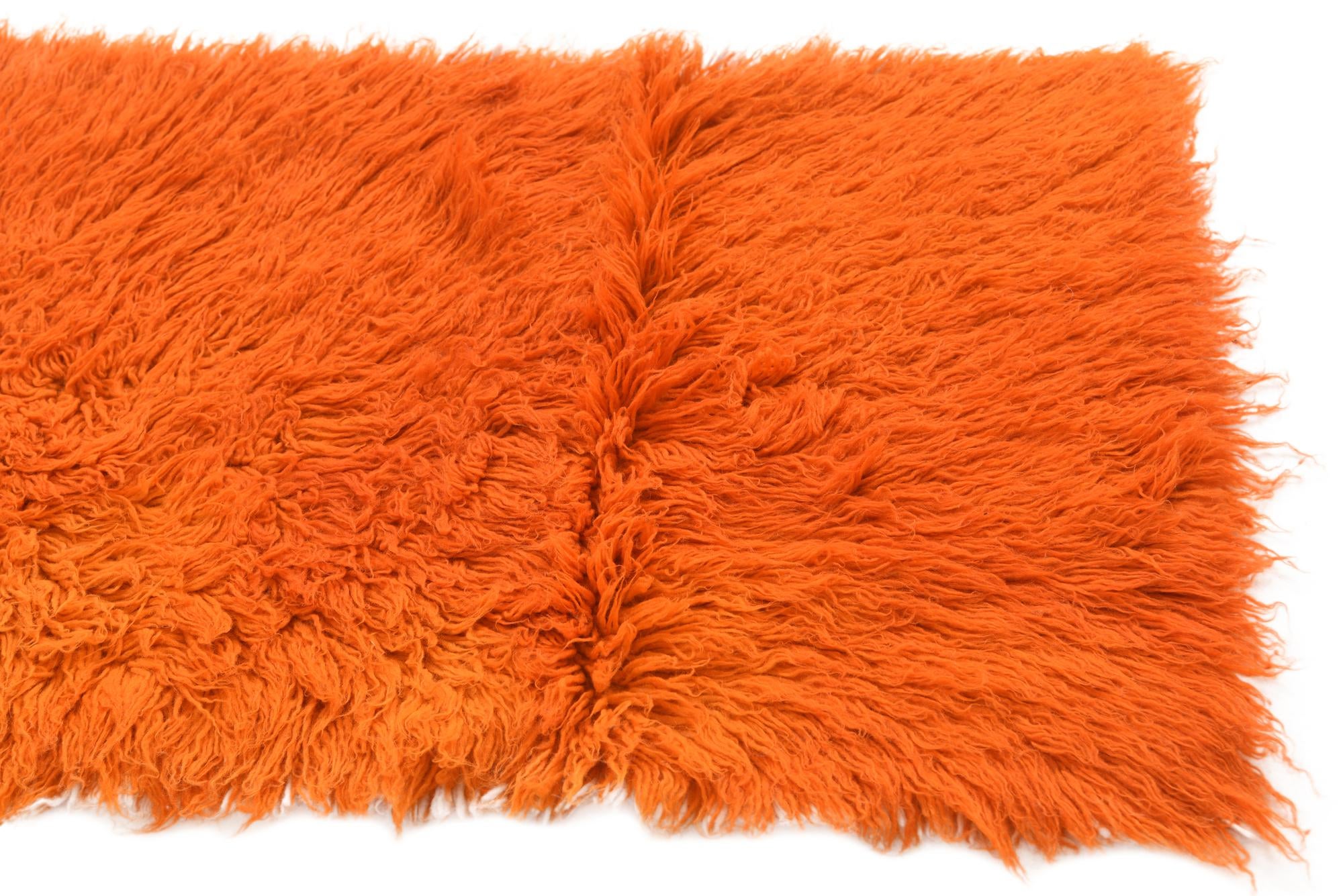 2' 4 x 4' 5 Hand Knotted Moroccan Wool Rug