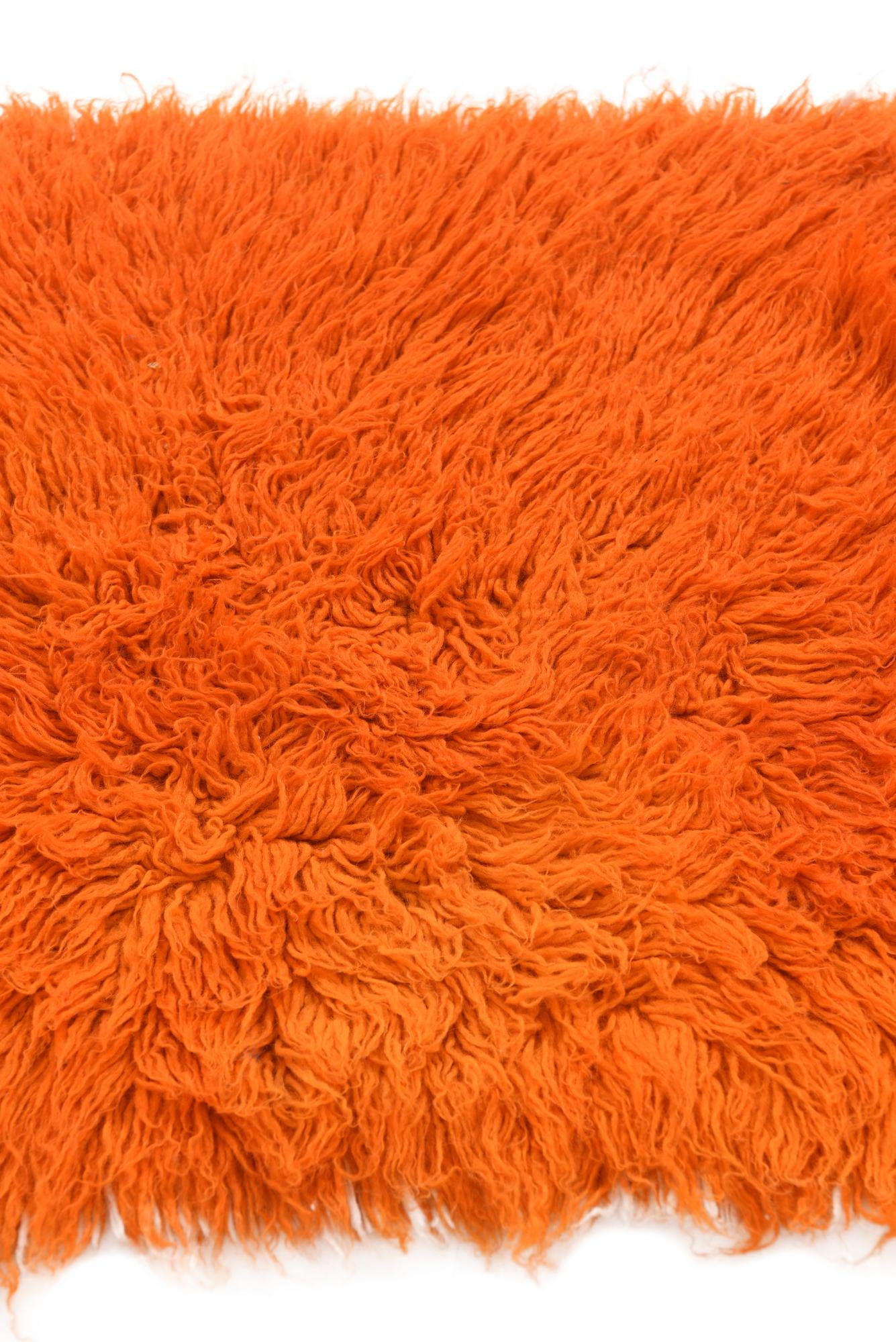 2' 4 x 4' 5 Hand Knotted Moroccan Wool Rug