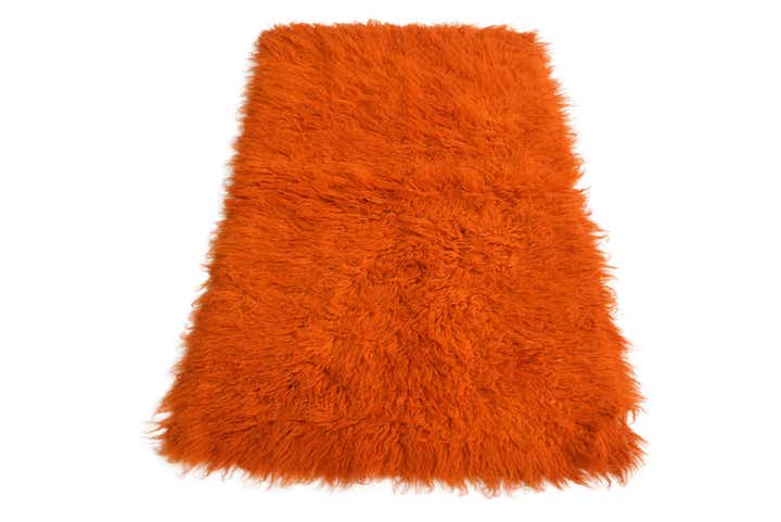 2' 4 x 4' 4 Hand Knotted Moroccan Wool Rug