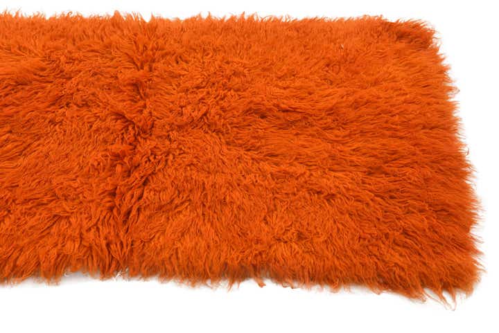 2' 4 x 4' 4 Hand Knotted Moroccan Wool Rug