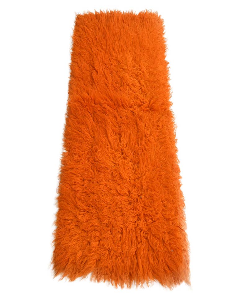 Detail image of 2' 2 x 4'  Hand Knotted Moroccan Wool Rug