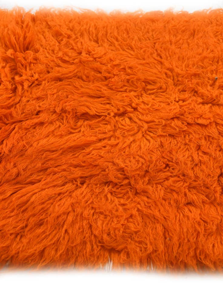 Detail image of 2' 2 x 4'  Hand Knotted Moroccan Wool Rug