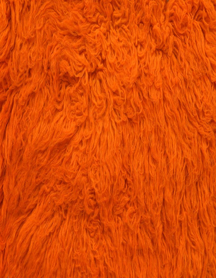 Detail image of 2' 2 x 4'  Hand Knotted Moroccan Wool Rug