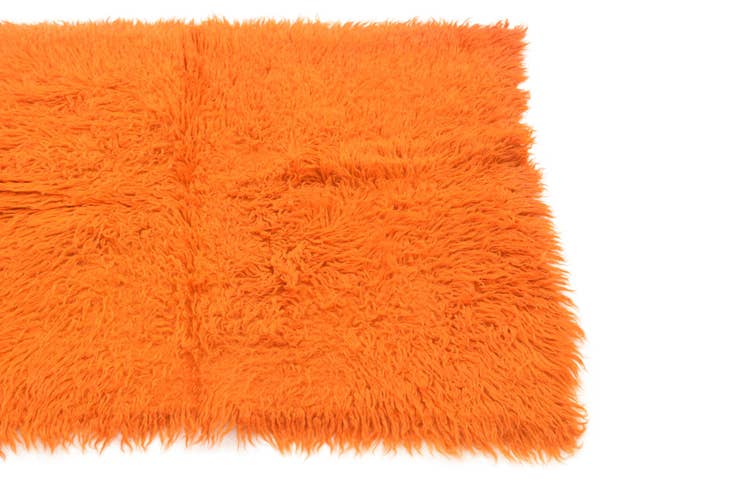 Detail image of 2' 4 x 3' 3 Hand Knotted Moroccan Wool Rug