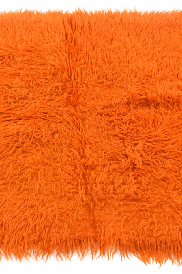Detail image of 2' 4 x 3' 3 Hand Knotted Moroccan Wool Rug