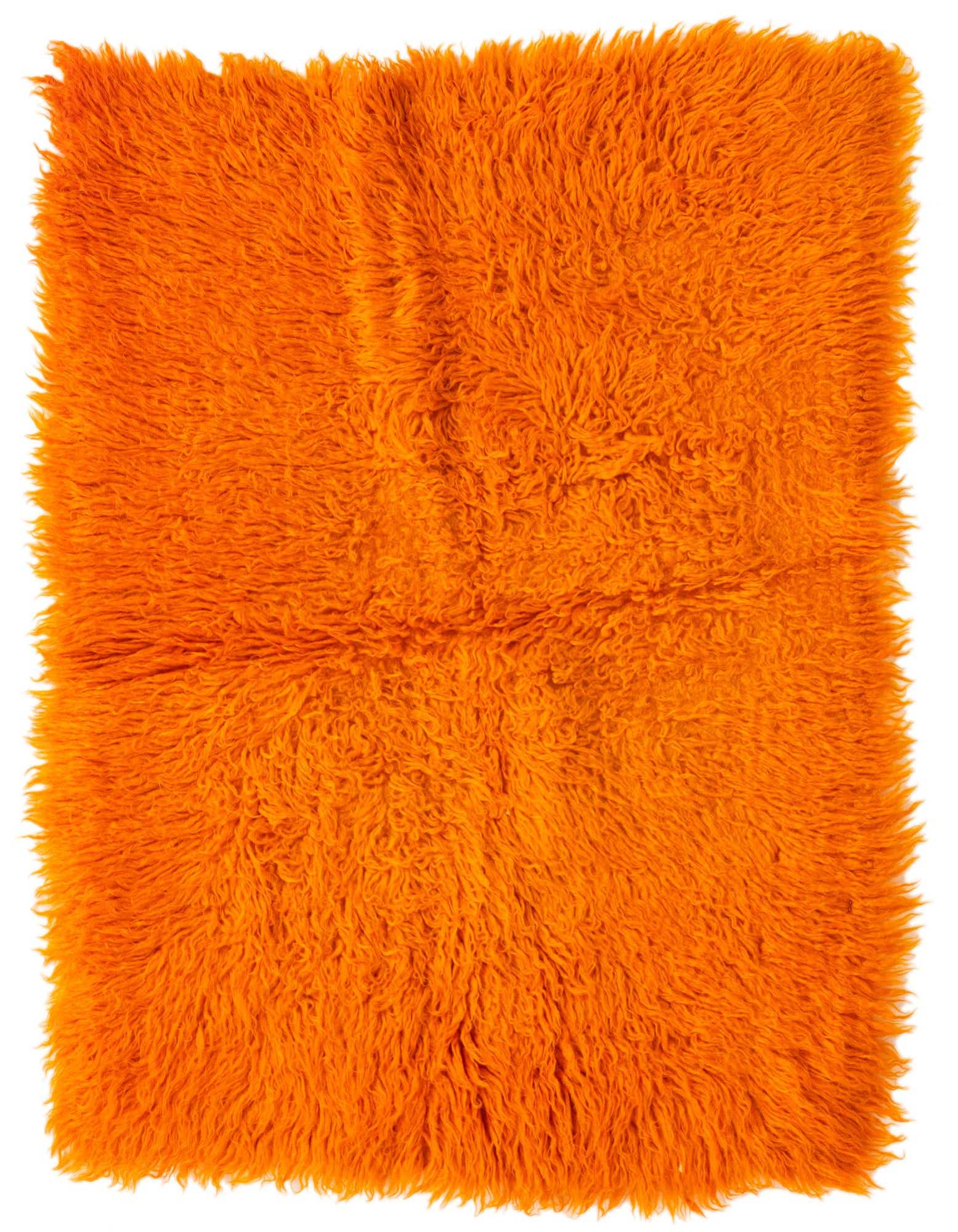 2' 4 x 3' 3 Hand Knotted Moroccan Wool Rug