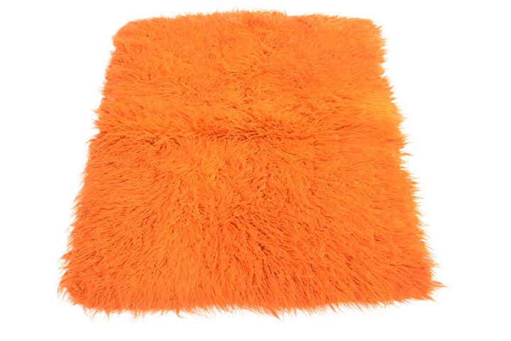 2' 1 x 3' Hand Knotted Moroccan Wool Rug