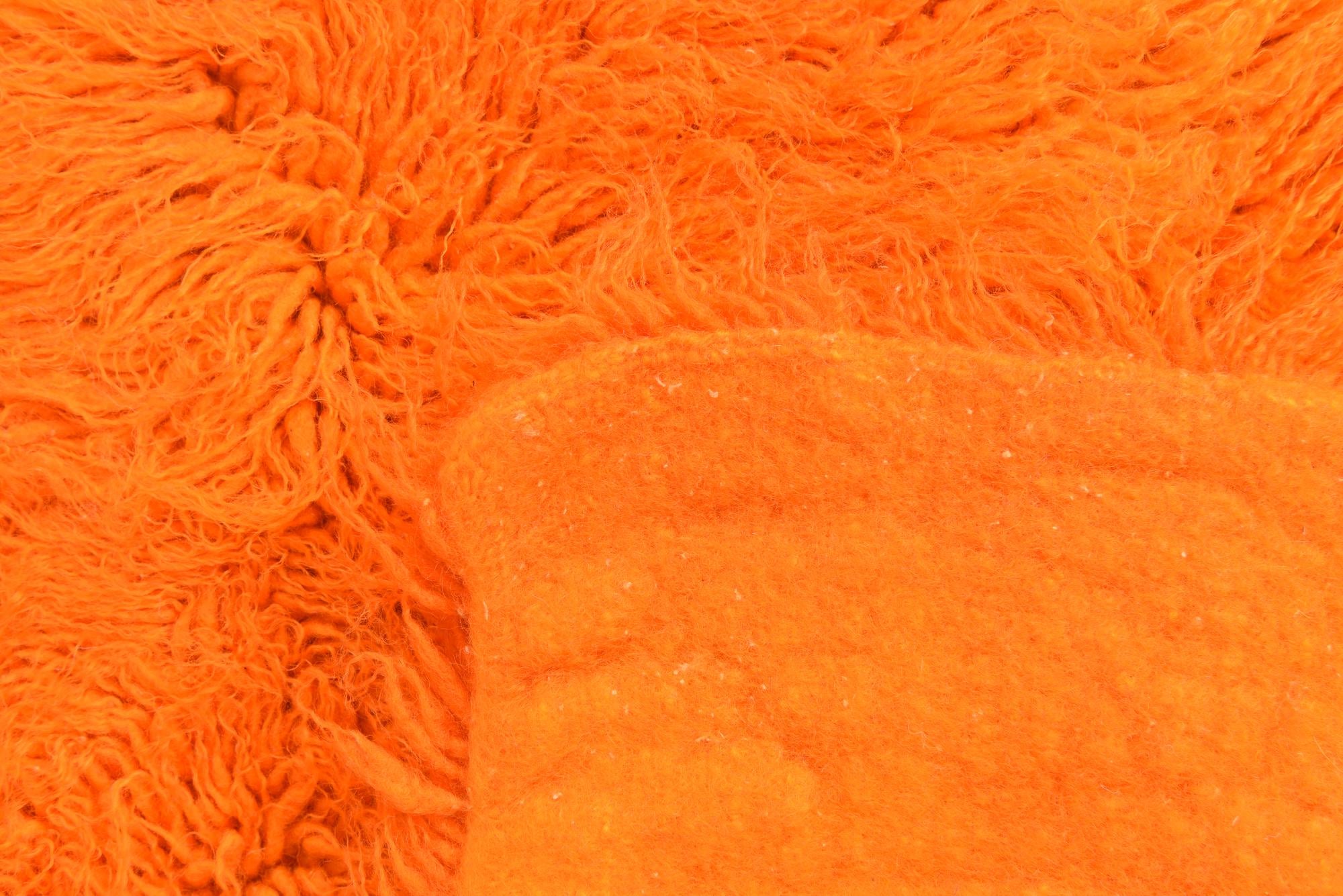2' 1 x 3' Hand Knotted Moroccan Wool Rug