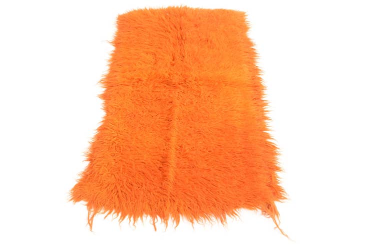 Detail image of 2' 5 x 4' 6 Hand Knotted Moroccan Wool Rug