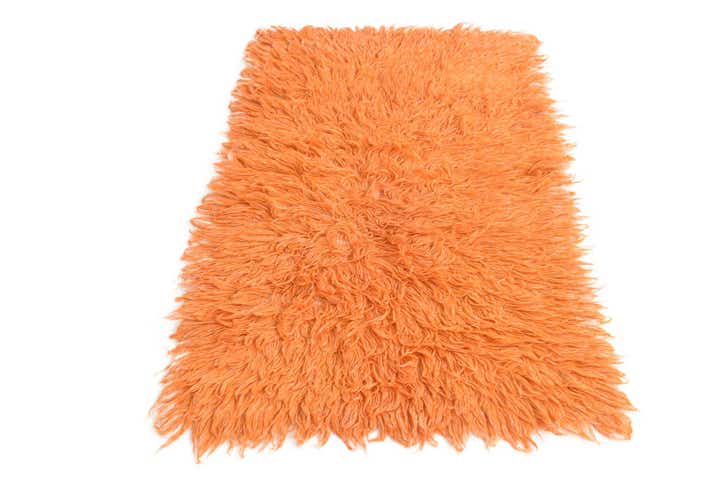 2' 5 x 4' 3 Hand Knotted Moroccan Wool Rug
