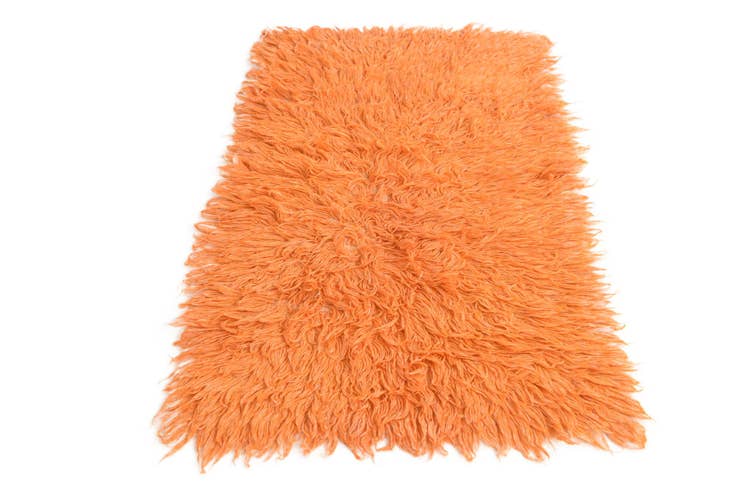 Detail image of 2' 5 x 4' 3 Hand Knotted Moroccan Wool Rug