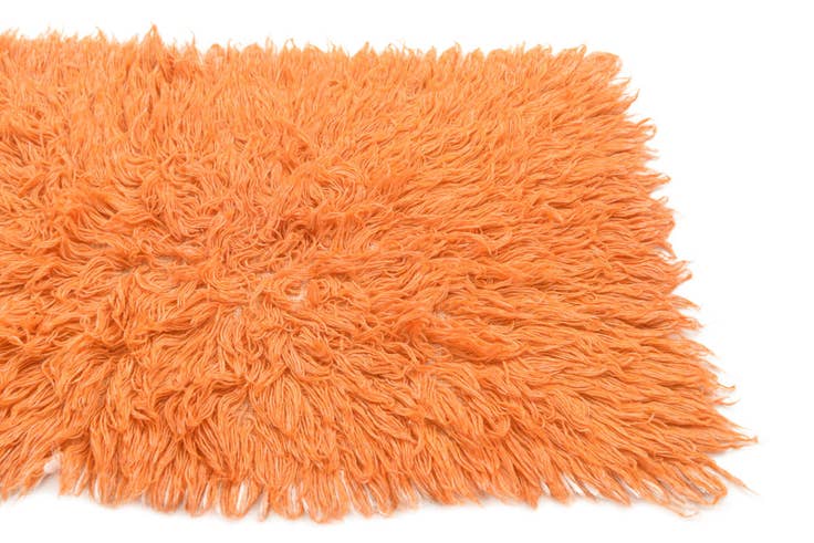 Detail image of 2' 5 x 4' 3 Hand Knotted Moroccan Wool Rug