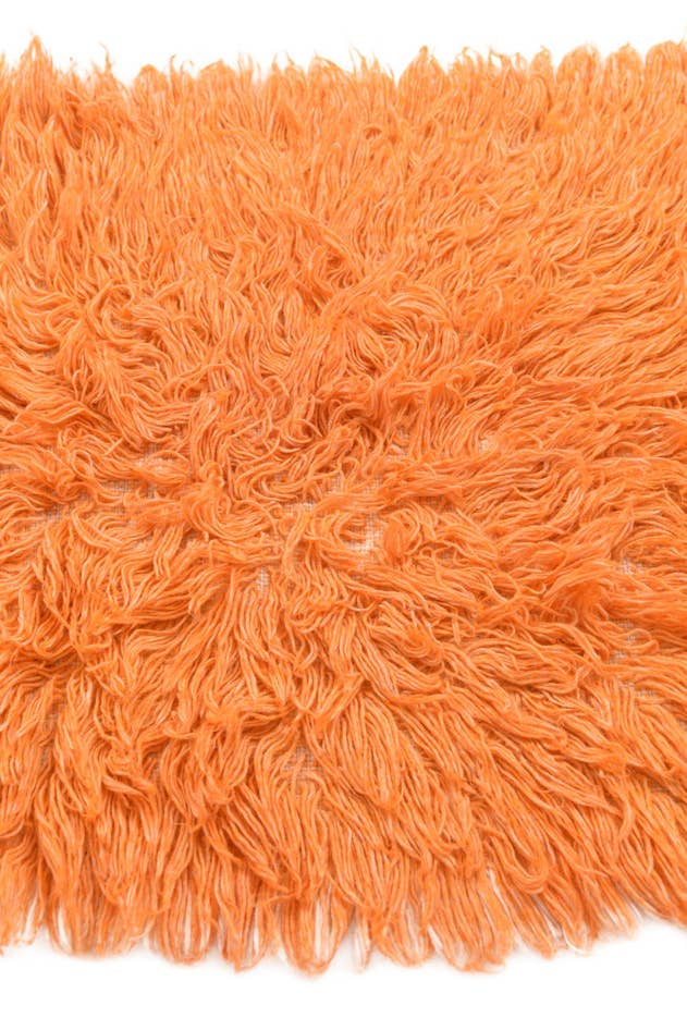 Detail image of 2' 5 x 4' 3 Hand Knotted Moroccan Wool Rug