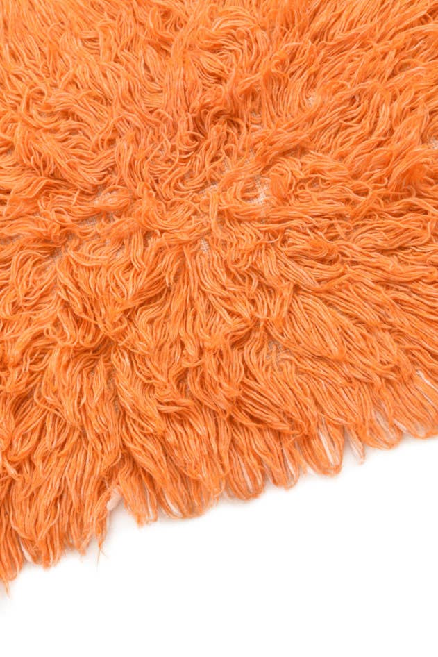 Detail image of 2' 5 x 4' 3 Hand Knotted Moroccan Wool Rug