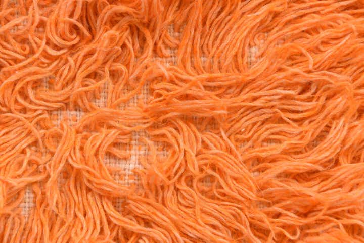 2' 5 x 4' 3 Hand Knotted Moroccan Wool Rug