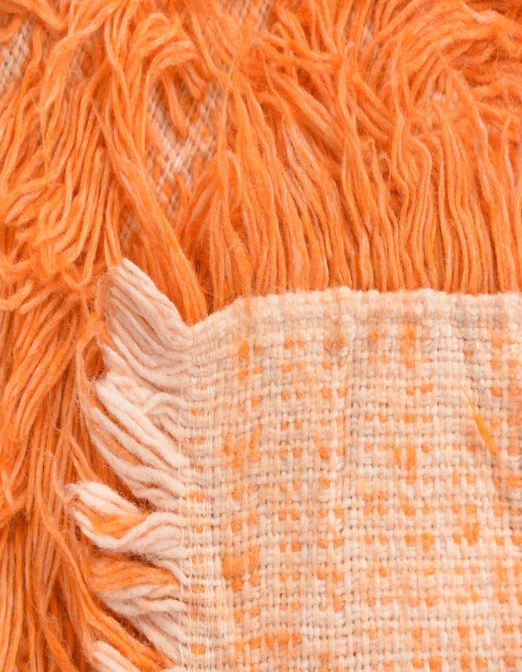 Detail image of 2' 5 x 4' 3  Hand Knotted Moroccan Wool Rug