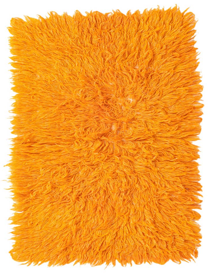 Detail image of 2' 5 x 4' 3 Hand Knotted Moroccan Wool Rug