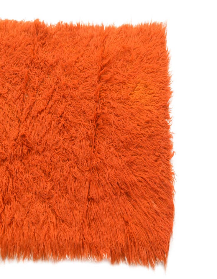 Detail image of 2' 6 x 4' 6  Hand Knotted Moroccan Wool Rug