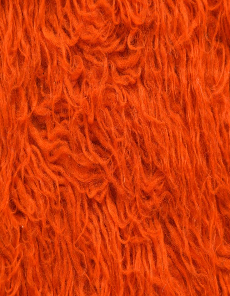 Detail image of 2' 6 x 4' 6  Hand Knotted Moroccan Wool Rug