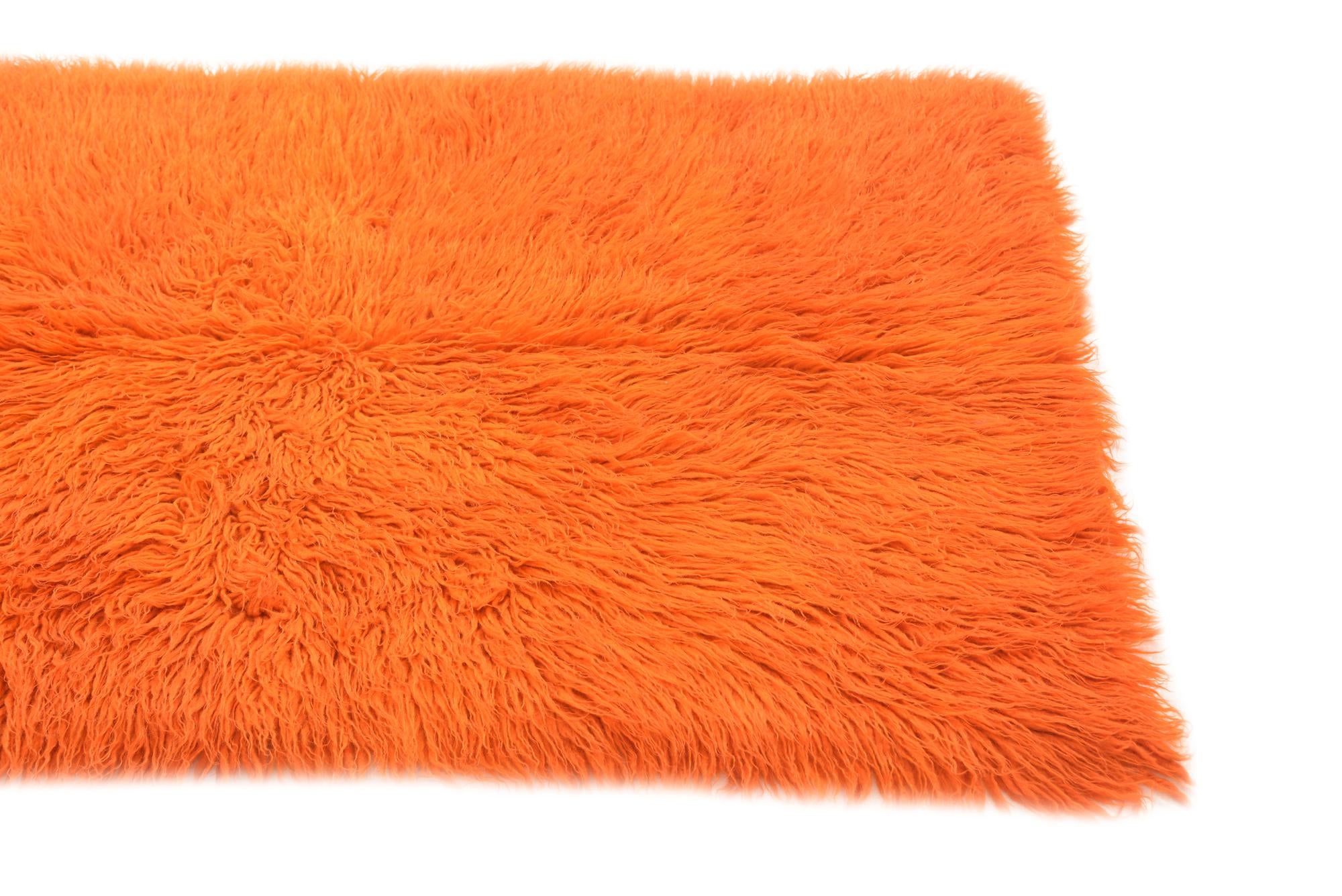 2' 6 x 4' 5 Hand Knotted Moroccan Wool Rug