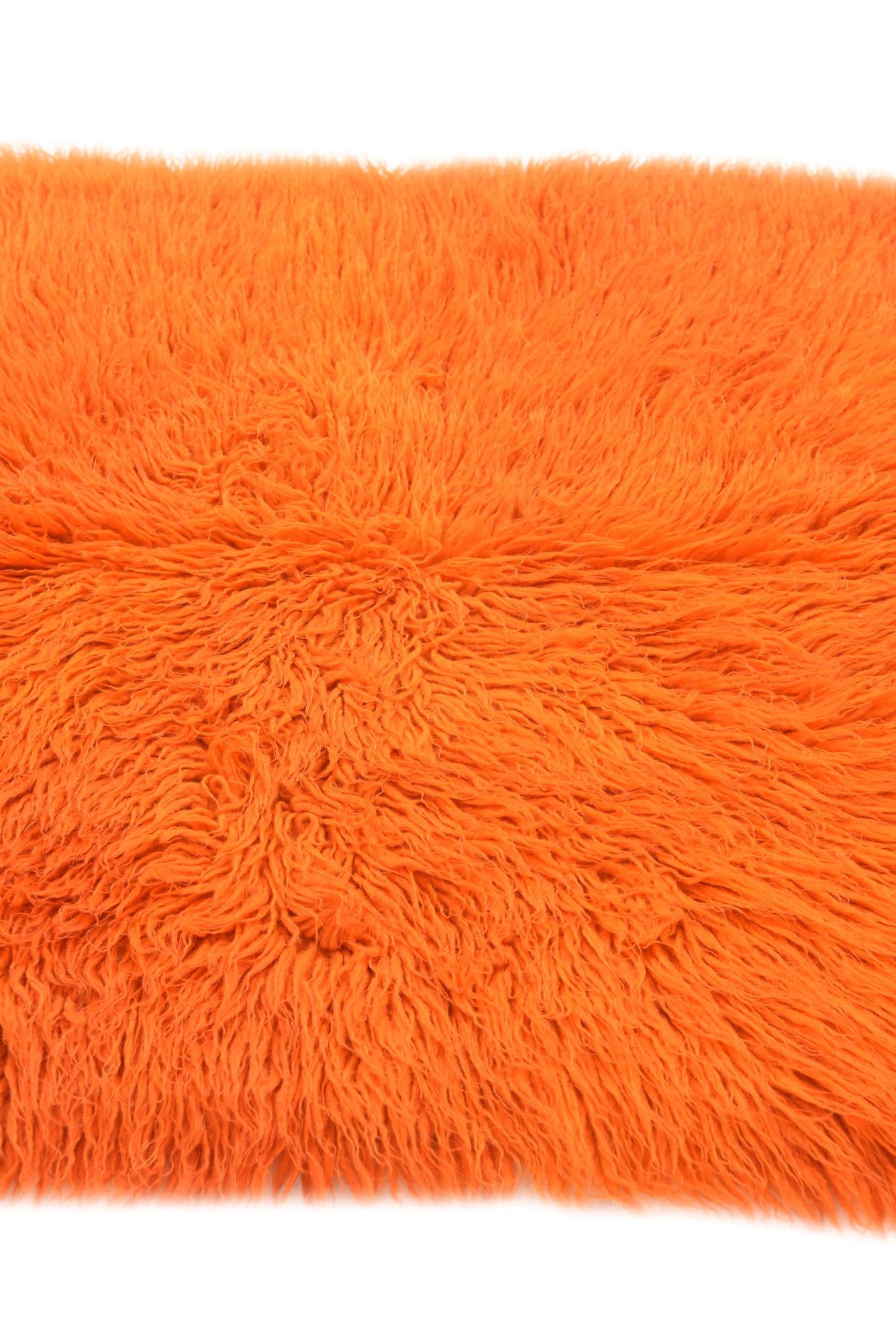 2' 6 x 4' 5 Hand Knotted Moroccan Wool Rug