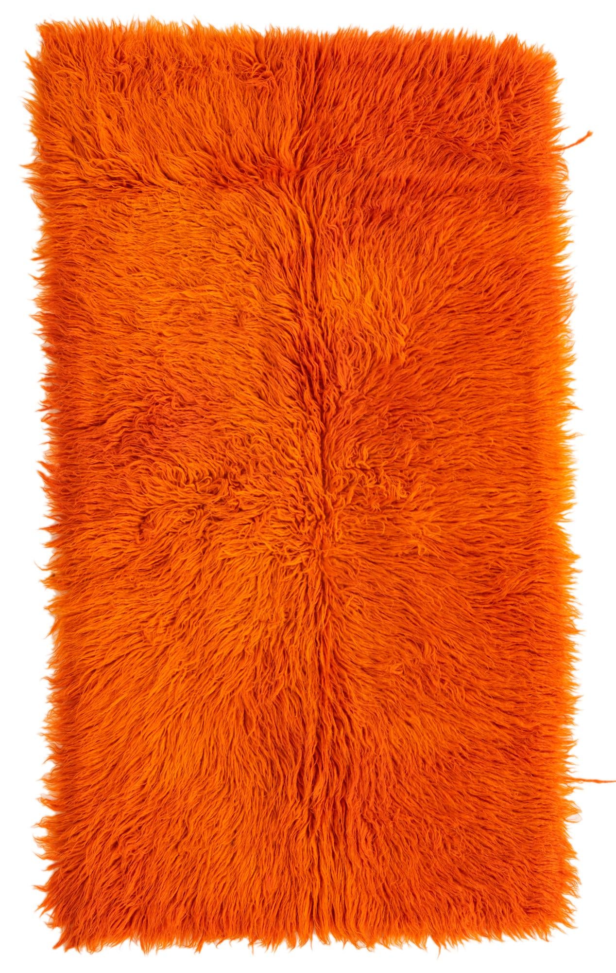 2' 6 x 4' 5 Hand Knotted Moroccan Wool Rug