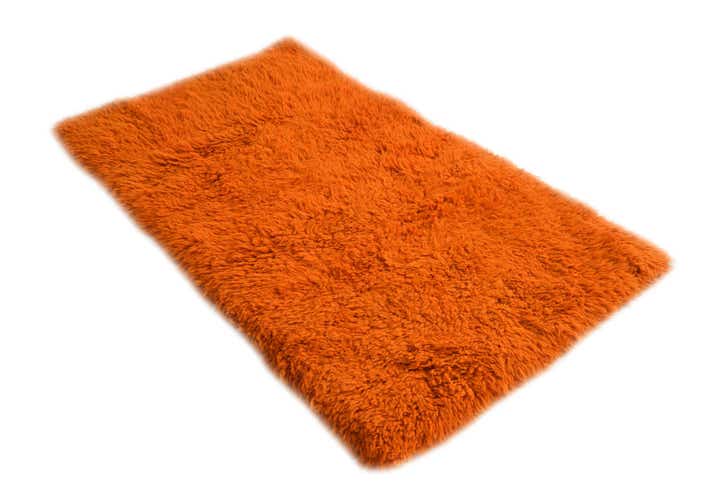 3' 6 x 6' Hand Knotted Moroccan Wool Rug