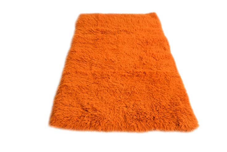Detail image of 3' 6 x 6' Hand Knotted Moroccan Wool Rug