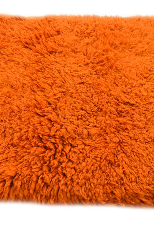 Detail image of 3' 6 x 6' Hand Knotted Moroccan Wool Rug
