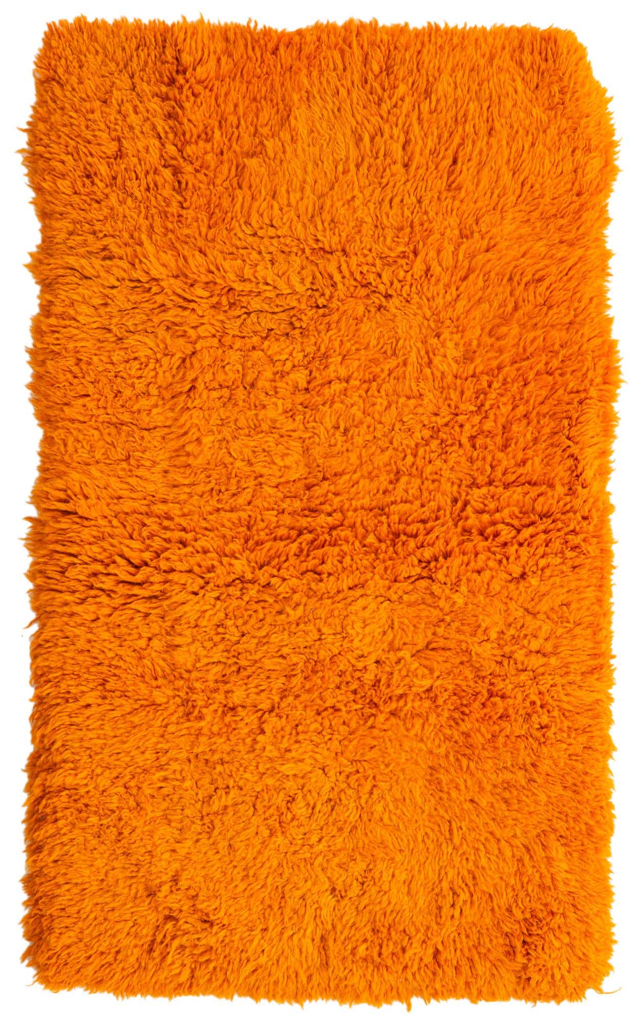 3' 6 x 6' Hand Knotted Moroccan Wool Rug