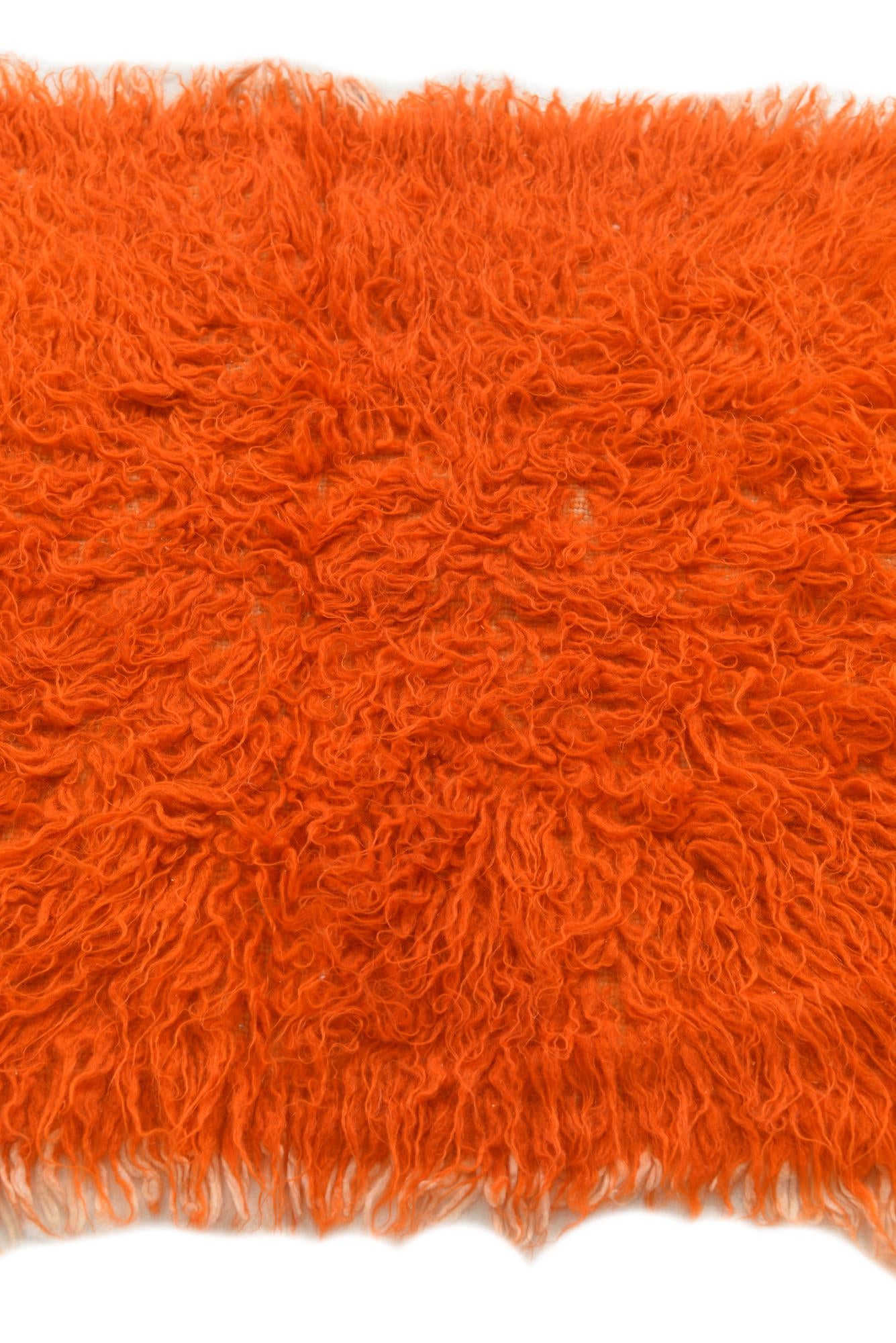 2' 5 x 4' 6 Hand Knotted Moroccan Wool Rug