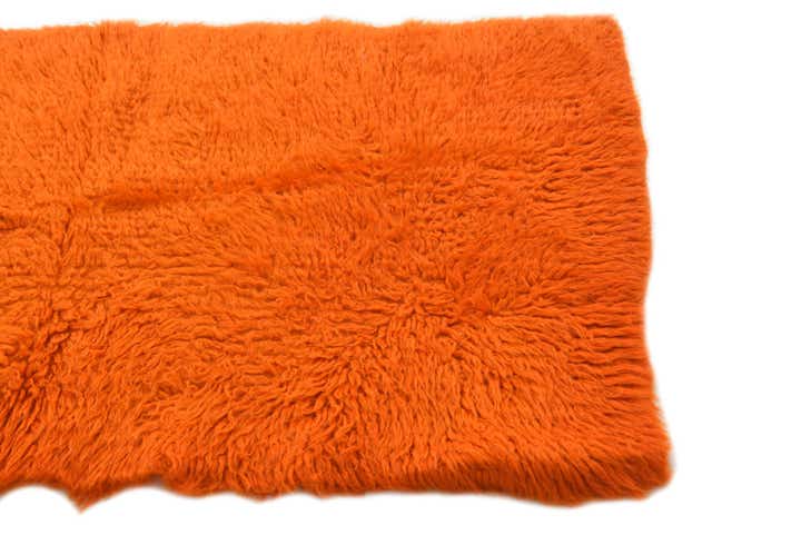 2' 1 x 3' 8 Hand Knotted Moroccan Wool Rug